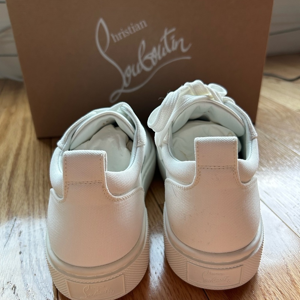 NIB Christian Louboutin Simplerui Leather Sneakers - Picture 8 of 12